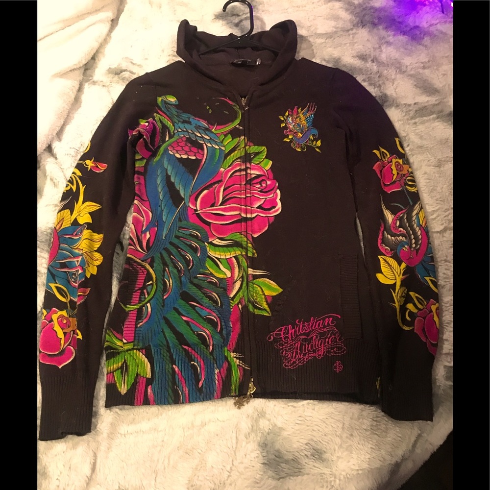 Christian Audigier sweater